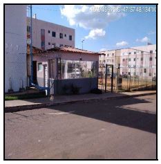 Vende-se em Luziania-GO  apto, 46.23 de área privativa,  2_qto(s), a.serv, WC, 1_sala(s), cozinha.