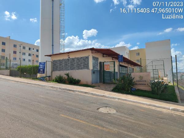 Vende-se em Luziania-GO  apto, 46.23 de área privativa,  2_qto(s), a.serv, WC, 1_sala(s), cozinha, 1_vaga(s) de garagem.