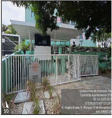 Vende-se em Manaus-AM  apto, 117.00 de área privativa,  3_qto(s), varanda, a.serv, WC, 1_sala(s), DCE, cozinha, 2_vaga(s) de garagem.