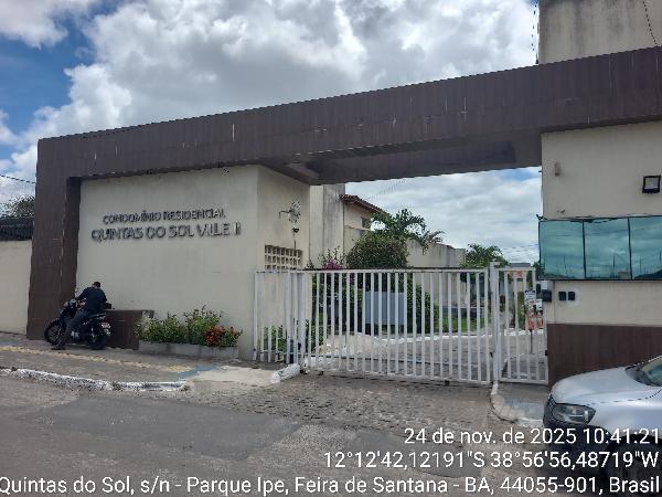 Vende-se em Feira De Santana-BA  Casa, 47.64 de área total, 47.64 de área privativa, 128.76 de área do terreno,  2_qto(s), varanda, a.serv, WC, 1_sala(s), cozinha.
