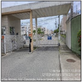 Vende-se em Feira De Santana-BA  apto, 40.12 de área privativa,  2_qto(s), a.serv, WC, 1_sala(s), cozinha.