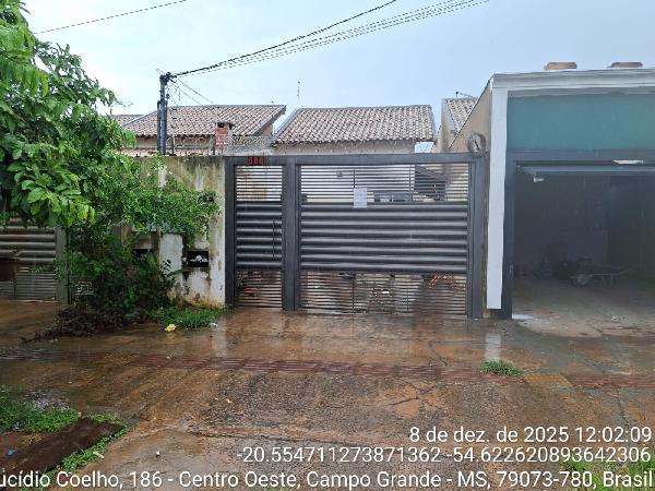 Vende-se em Campo Grande-MS  Casa, 57.35 de área total, 57.35 de área privativa, 113.75 de área do terreno,  2_qto(s), a.serv, WC, 1_sala(s), cozinha, 1_vaga(s) de garagem.