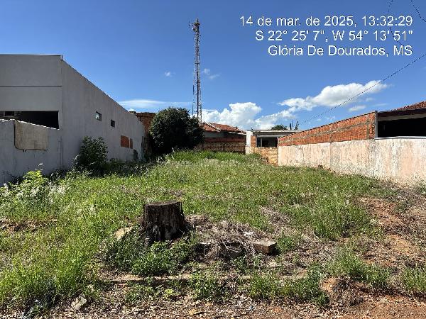 Vende-se em Gloria De Dourados-MS  Terreno, 432.00 de área do terreno.