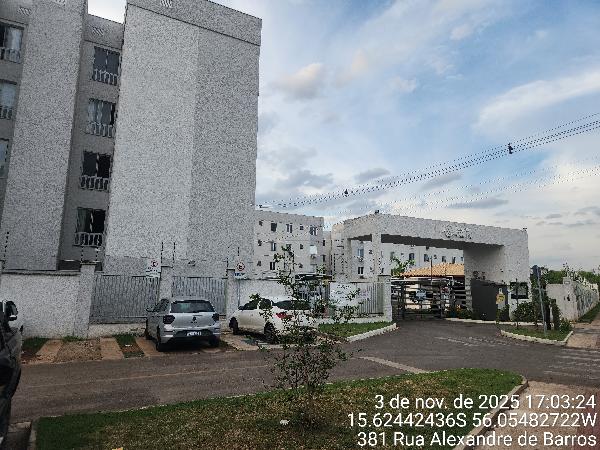 Vende-se em Cuiaba-MT  apto, 43.91 de área total, 43.91 de área privativa,  2_qto(s), WC, 1_sala(s), cozinha, 1_vaga(s) de garagem.