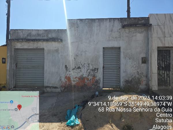 Vende-se em Satuba-AL  Casa, 47.42 de área total, 47.42 de área privativa, 172.68 de área do terreno,  2_qto(s), a.serv, WC, 1_sala(s), cozinha, 1_vaga(s) de garagem.