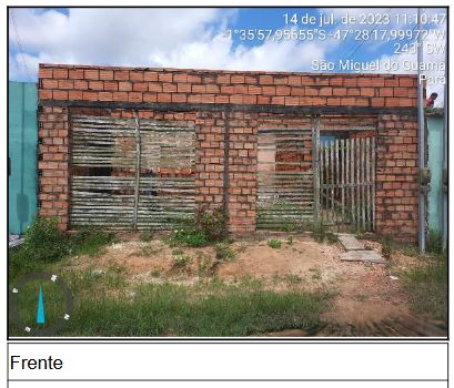 Vende-se em Sao Miguel Do Guama-PA  Casa, 67.15 de área privativa, 160.00 de área do terreno,  2_qto(s), a.serv, WC, 1_sala(s), cozinha.