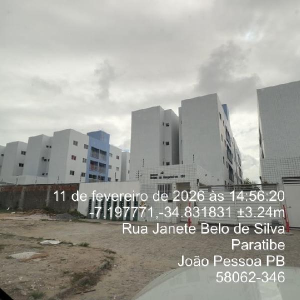 Vende-se em Joao Pessoa-PB  apto, 65.02 de área total, 47.00 de área privativa,  2_qto(s), varanda, WC, 1_sala(s), cozinha, 1_vaga(s) de garagem.