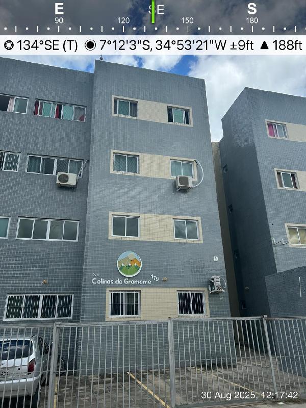 Vende-se em Joao Pessoa-PB  apto, 60.84 de área total, 42.82 de área privativa,  2_qto(s), a.serv, WC, 1_sala(s), cozinha, 1_vaga(s) de garagem.