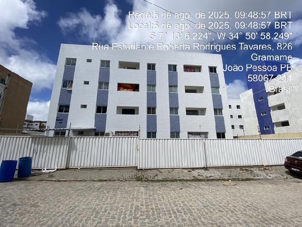 Vende-se em Joao Pessoa-PB  apto, 72.37 de área total, 48.55 de área privativa,  2_qto(s), varanda, a.serv, WC, 1_sala(s), cozinha, 1_vaga(s) de garagem.