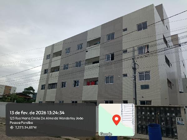 Vende-se em Joao Pessoa-PB  apto, 46.36 de área total, 41.25 de área privativa,  2_qto(s), a.serv, WC, 1_sala(s), cozinha.