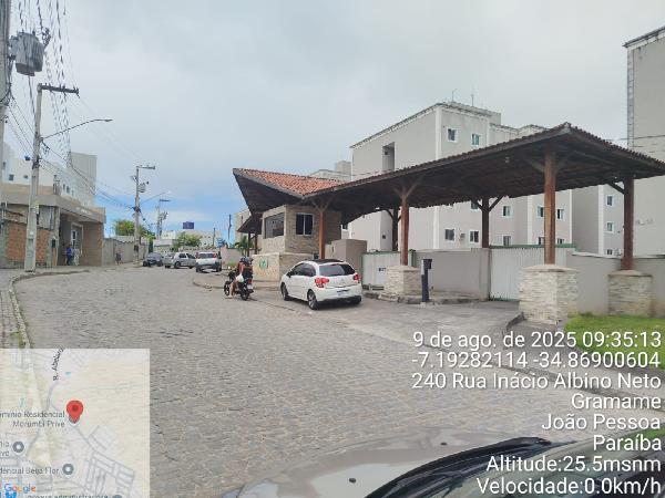 Vende-se em Joao Pessoa-PB  apto, 81.83 de área total, 45.09 de área privativa,  2_qto(s), a.serv, WC, 1_sala(s), cozinha.
