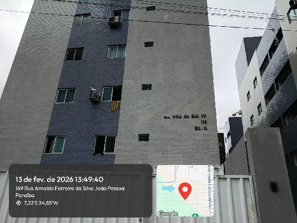 Vende-se em Joao Pessoa-PB  apto, 45.68 de área total, 45.38 de área privativa,  2_qto(s), varanda, a.serv, WC, 1_sala(s), cozinha, 1_vaga(s) de garagem.