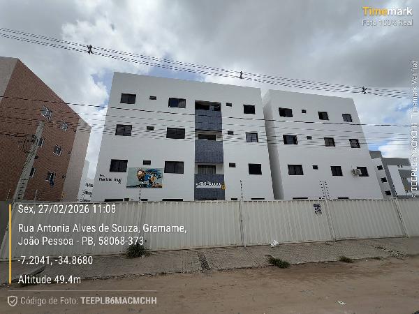 Vende-se em Joao Pessoa-PB  apto, 55.09 de área total, 43.81 de área privativa,  2_qto(s), varanda, a.serv, WC, 1_sala(s), cozinha, 1_vaga(s) de garagem.