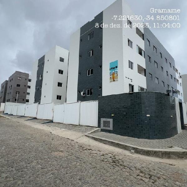 Vende-se em Joao Pessoa-PB  apto, 46.93 de área total, 46.93 de área privativa,  2_qto(s), WC, 1_sala(s), cozinha, 1_vaga(s) de garagem.