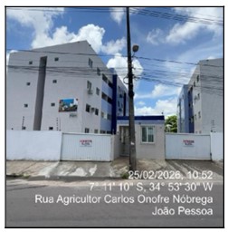 Vende-se em Joao Pessoa-PB  apto, 46.82 de área privativa,  2_qto(s), varanda, a.serv, WC, 1_sala(s), cozinha, 1_vaga(s) de garagem.
