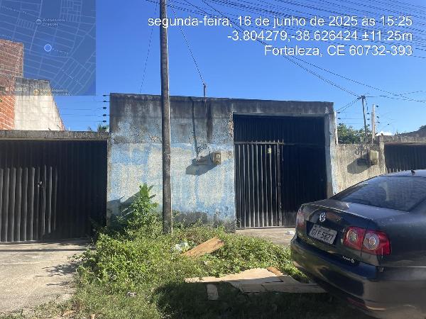 Vende-se em Fortaleza-CE  Casa, 85.00 de área total, 85.00 de área privativa, 167.27 de área do terreno,  1_qto(s), WC, 1_sala(s), cozinha.
