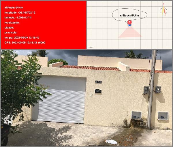 Vende-se em Horizonte-CE  Casa, 60.70 de área privativa,  2_qto(s), a.serv, WC, 1_sala(s), sacada, cozinha, 1_vaga(s) de garagem.