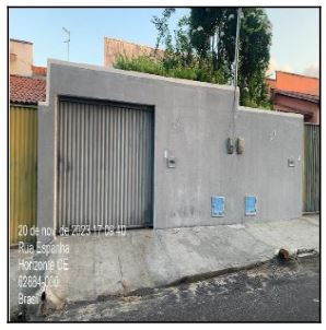 Vende-se em Horizonte-CE  Casa, 53.14 de área privativa, 132.00 de área do terreno,  2_qto(s), WC, 1_sala(s), cozinha.