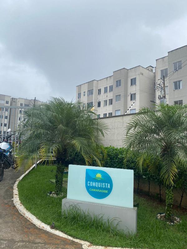 Vende-se em Camaragibe-PE  apto, 58.83 de área total, 41.47 de área privativa,  2_qto(s), a.serv, WC, 1_sala(s), cozinha.