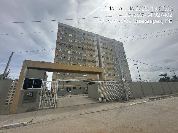 Vende-se em Jaboatao Dos Guararapes-PE  apto, 66.11 de área total, 45.82 de área privativa,  2_qto(s), a.serv, WC, 1_sala(s), cozinha, 1_vaga(s) de garagem.