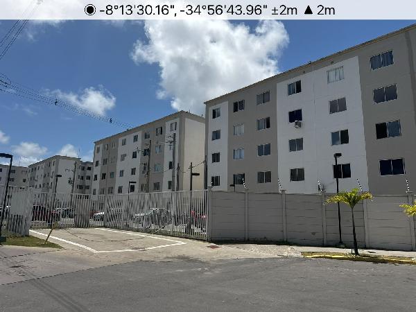 Vende-se em Jaboatao Dos Guararapes-PE  apto, 41.79 de área privativa,  2_qto(s), a.serv, WC, 1_sala(s), cozinha.