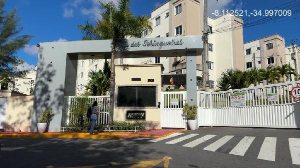 Vende-se em Jaboatao Dos Guararapes-PE  apto, 63.05 de área total, 43.29 de área privativa,  2_qto(s), WC, 1_sala(s), cozinha, 1_vaga(s) de garagem.
