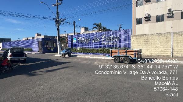 Vende-se em Maceio-AL  apto, 56.65 de área total, 56.65 de área privativa,  3_qto(s), a.serv, WC, 1_sala(s), cozinha, 1_vaga(s) de garagem.