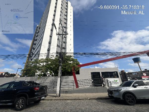 Vende-se em Maceio-AL  apto, 68.43 de área total, 51.68 de área privativa,  2_qto(s), a.serv, WC, 1_sala(s), cozinha, 1_vaga(s) de garagem.