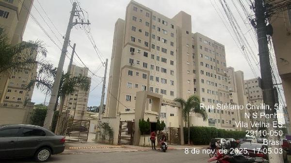 Vende-se em Vila Velha-ES  apto, 66.04 de área total, 53.46 de área privativa,  2_qto(s), a.serv, WC, 1_sala(s), cozinha, 1_vaga(s) de garagem.