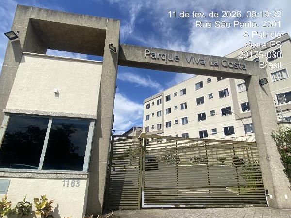 Vende-se em Serra-ES  apto, 62.31 de área total, 40.82 de área privativa,  2_qto(s), a.serv, WC, 1_sala(s), cozinha, 1_vaga(s) de garagem.