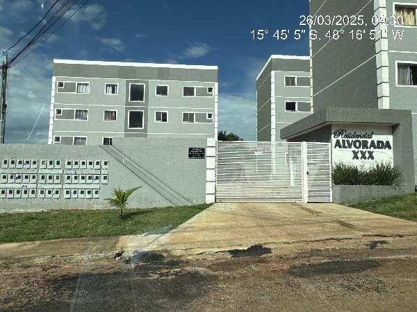 Vende-se em Aguas Lindas De Goias-GO  apto, 56.76 de área total, 56.76 de área privativa,  2_qto(s), a.serv, WC, 1_sala(s), cozinha.