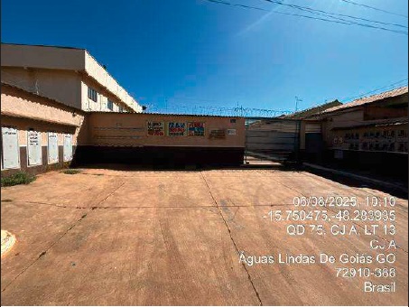 Vende-se em Aguas Lindas De Goias-GO  apto, 53.54 de área privativa,  2_qto(s), a.serv, WC, 1_sala(s), cozinha, 1_vaga(s) de garagem.
