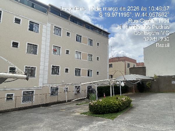 Vende-se em Contagem-MG  apto, 61.52 de área total, 44.88 de área privativa,  2_qto(s), WC, 1_sala(s), cozinha, 1_vaga(s) de garagem.