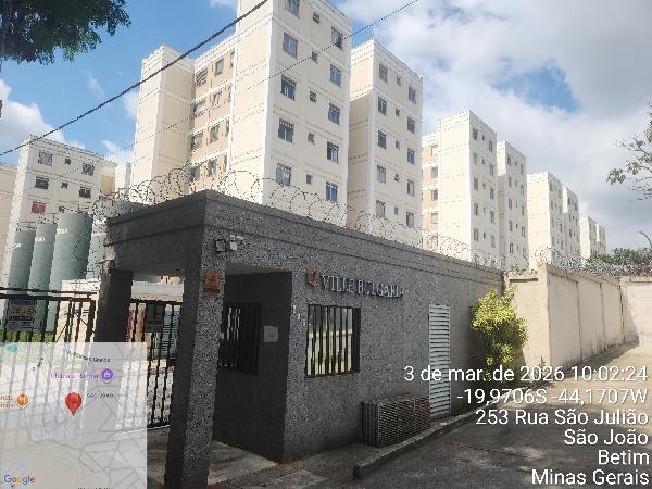 Vende-se em Betim-MG  apto, 102.29 de área total, 47.40 de área privativa,  2_qto(s), a.serv, WC, 1_sala(s), cozinha, 1_vaga(s) de garagem.