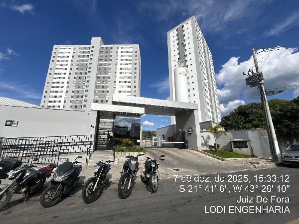 Vende-se em Juiz De Fora-MG  apto, 62.91 de área total, 62.91 de área privativa,  2_qto(s), a.serv, WC, 1_sala(s), cozinha, 1_vaga(s) de garagem.