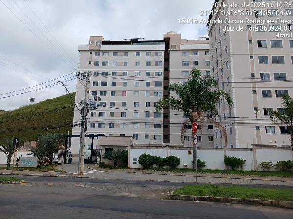 Vende-se em Juiz De Fora-MG  apto, 43.32 de área total, 43.32 de área privativa,  2_qto(s), WC, 1_sala(s), cozinha, 1_vaga(s) de garagem.