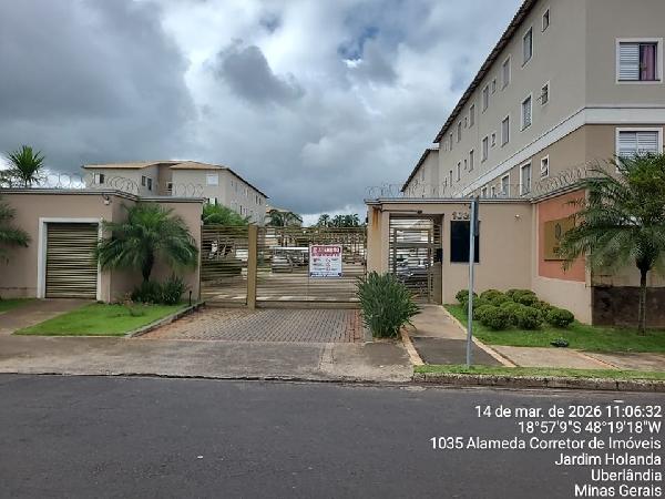 Vende-se em Uberlandia-MG  apto, 59.80 de área total, 52.30 de área privativa,  2_qto(s), a.serv, WC, 1_sala(s), cozinha, 1_vaga(s) de garagem.