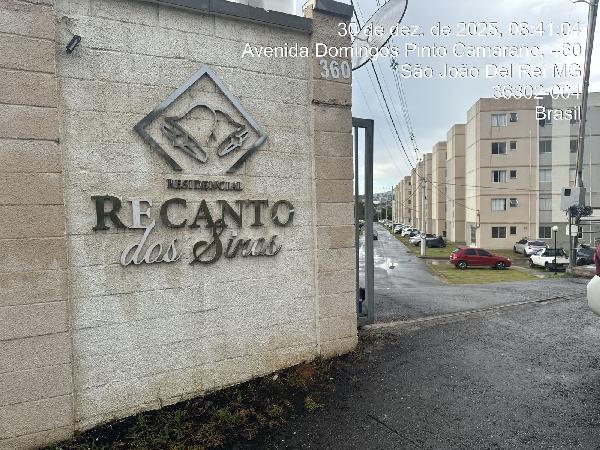 Vende-se em Sao Joao Del Rei-MG  apto, 80.26 de área total, 42.90 de área privativa,  2_qto(s), a.serv, WC, 1_sala(s), cozinha.