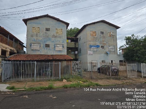 Vende-se em Uberaba-MG  apto, 50.00 de área total, 45.65 de área privativa,  2_qto(s), a.serv, WC, 1_sala(s), cozinha.