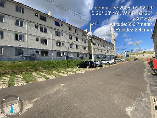 Vende-se em Ponte Nova-MG  apto, 80.72 de área total, 42.83 de área privativa,  2_qto(s), a.serv, WC, 1_sala(s), cozinha, 1_vaga(s) de garagem.