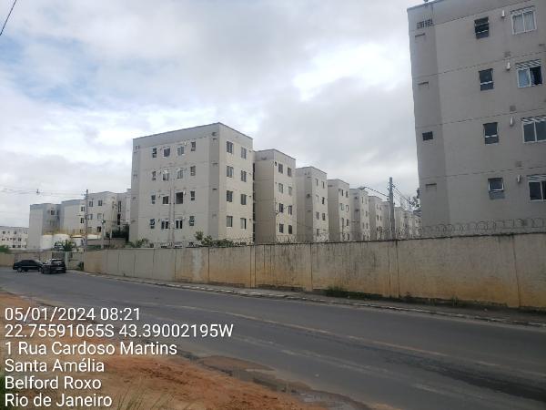 Vende-se em Belford Roxo-RJ  apto, 43.29 de área privativa,  2_qto(s), WC, 1_sala(s), cozinha.