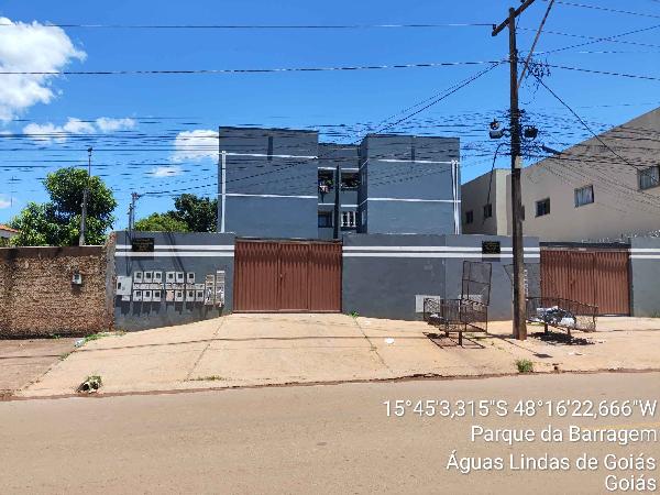 Vende-se em Aguas Lindas De Goias-GO  apto, 49.45 de área privativa,  2_qto(s), a.serv, WC, 1_sala(s), cozinha.