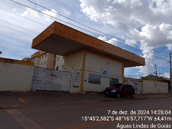 Vende-se em Aguas Lindas De Goias-GO  apto, 54.43 de área privativa,  2_qto(s), a.serv, WC, 1_sala(s), cozinha, 1_vaga(s) de garagem.