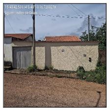 Vende-se em Aguas Lindas De Goias-GO  Casa, 73.80 de área privativa, 360.00 de área do terreno,  3_qto(s), varanda, a.serv, WC, 1_sala(s), cozinha.