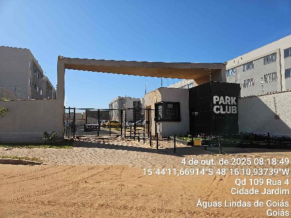 Vende-se em Aguas Lindas De Goias-GO  apto, 45.33 de área total, 40.19 de área privativa,  2_qto(s), WC, 1_sala(s), cozinha, 1_vaga(s) de garagem.