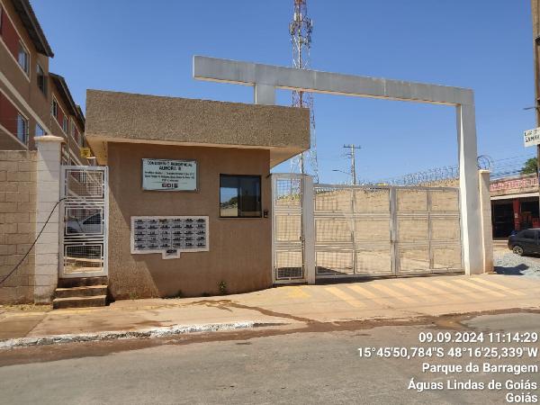 Vende-se em Aguas Lindas De Goias-GO  apto, 58.02 de área total, 44.77 de área privativa,  2_qto(s), a.serv, WC, 1_sala(s), cozinha, 1_vaga(s) de garagem.