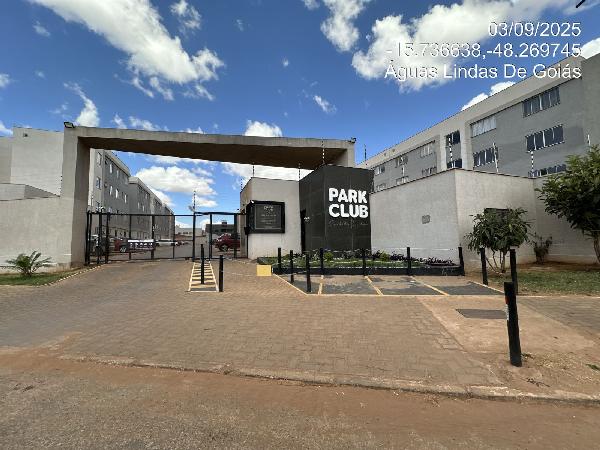 Vende-se em Aguas Lindas De Goias-GO  apto, 72.74 de área total, 40.19 de área privativa,  2_qto(s), a.serv, WC, 1_sala(s), cozinha, 1_vaga(s) de garagem.