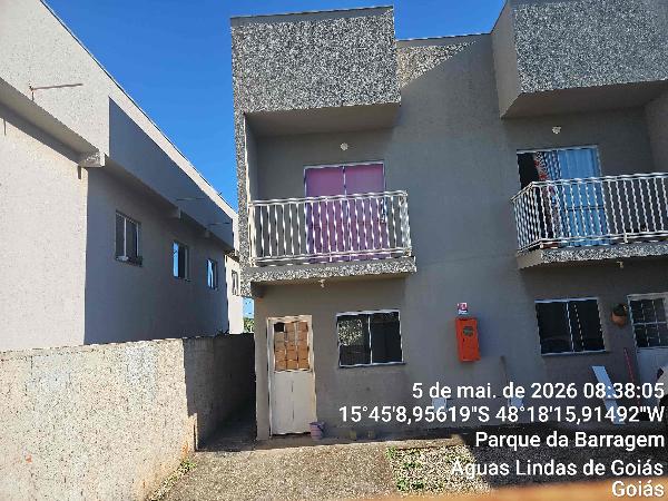 Vende-se em Aguas Lindas De Goias-GO  Casa, 69.98 de área total, 69.98 de área privativa, 100.00 de área do terreno,  2_qto(s), a.serv, WC, 1_sala(s), cozinha, 1_vaga(s) de garagem.