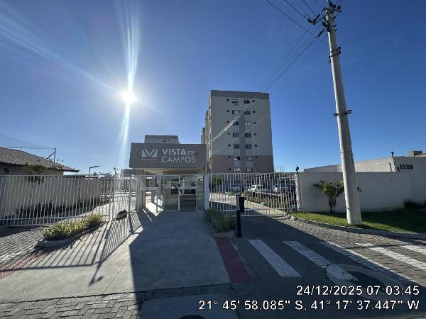 Vende-se em Campos Dos Goytacazes-RJ  apto, 108.83 de área total, 57.05 de área privativa,  3_qto(s), WC, 1_sala(s), cozinha, 1_vaga(s) de garagem.