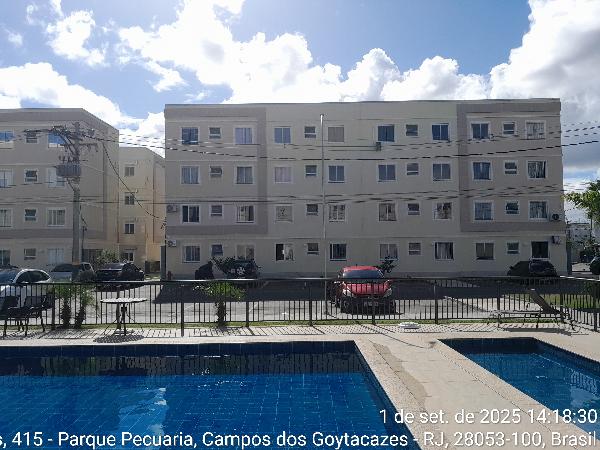 Vende-se em Campos Dos Goytacazes-RJ  apto, 74.44 de área total, 41.85 de área privativa,  2_qto(s), WC, 1_sala(s), cozinha, 1_vaga(s) de garagem.